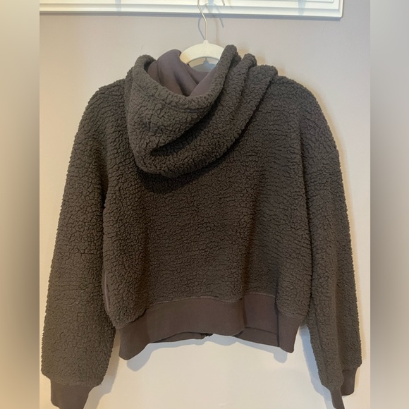 Cropped aerie fleece hoodie - Picture 2 of 2